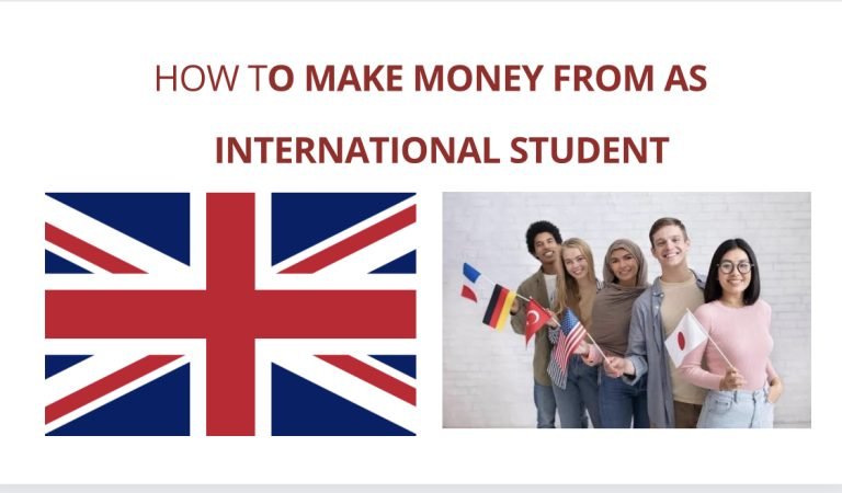 How to Make Extra Money as an International Student in the UK