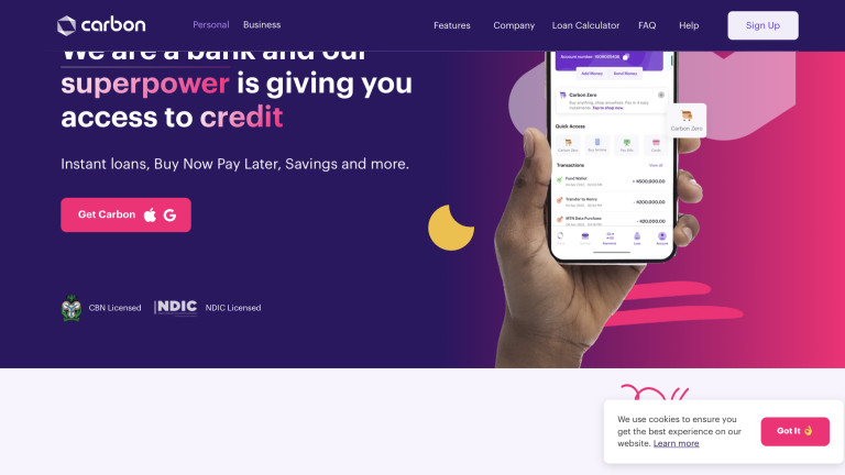 Carbon Loan App (Paylater) Login With Phone Number, Email, Online Portal, Website