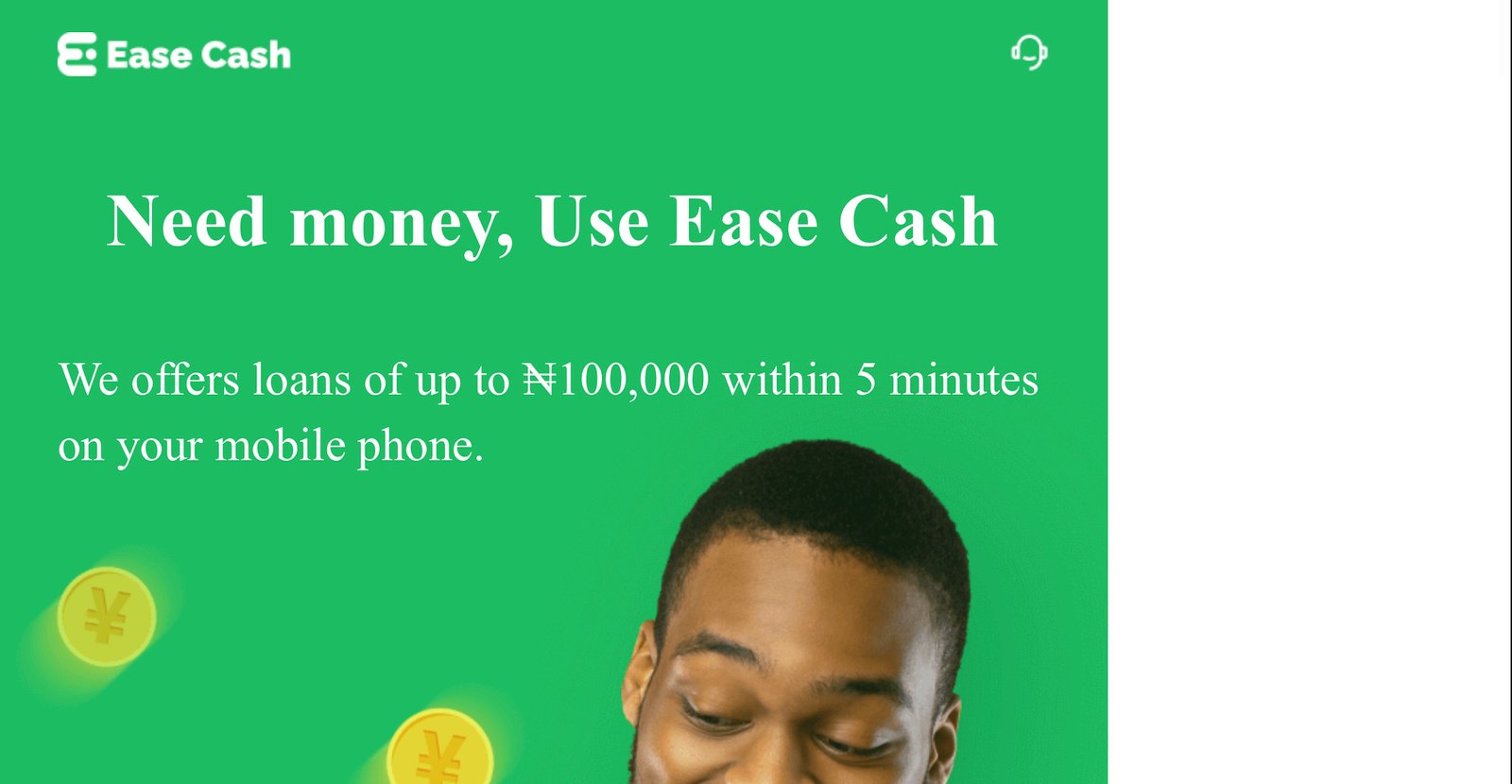 Ease Cash Login With Phone Number, Email, Online Portal, Website